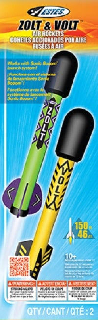 Estes 1913 Zolt & Volt Air Rockets