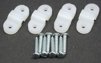 Du-Bro 238 Nylon Landing Gear Straps - 1/8" (3MM)