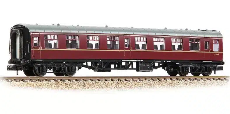 Graham Farish 374-012E BR Mk 1 2nd Open Maroon N