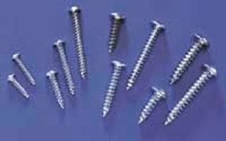 Du-Bro 529 Button Head Sheet Metal Screws - #4 x 1"