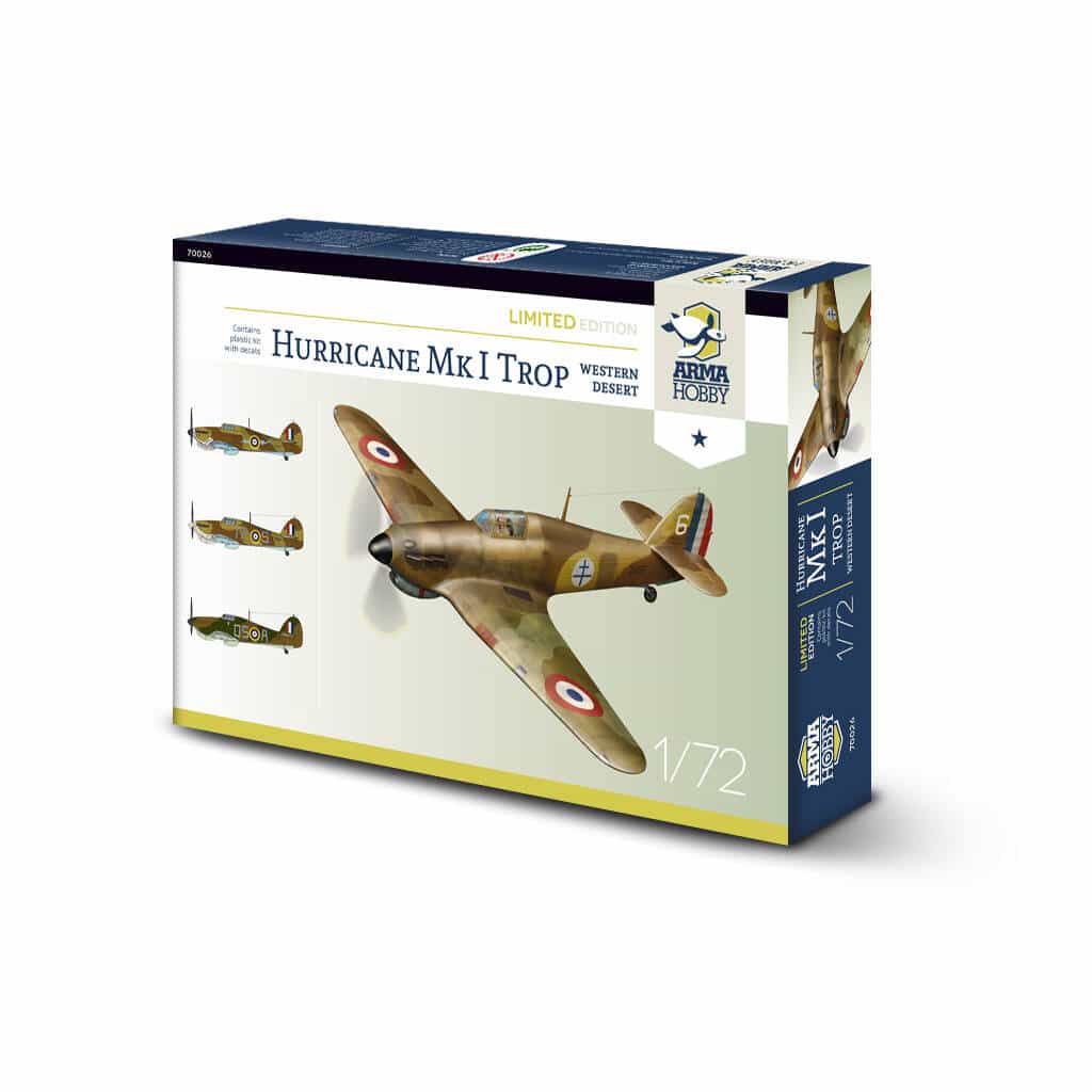 Arma Hobby 70026 Hurricane Mk I Trop 1/72