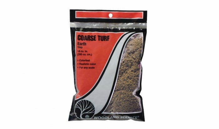 Woodland Scenics T60 Coarse Turf Earth