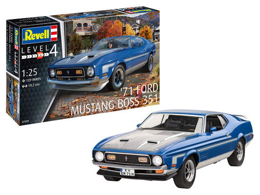 Revell 07699 71 Mustang Boss 351 1`/25