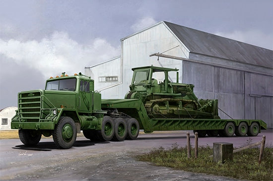 Trumpeter 01078 M920 Tractor tow M870A1 Semi Trailer 1/35