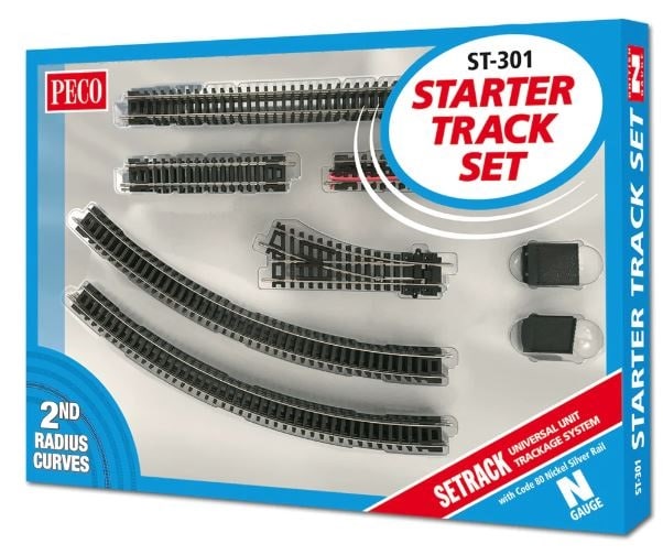 peco n gauge set track